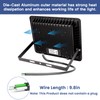 Ceena 2 Pack 60W Hardwired LED Flood Light Outdoor, 6000lm