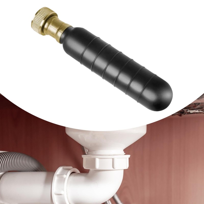 Oshhni Drain Bladder Rubber Unclog Main Sewer Line Black Drain