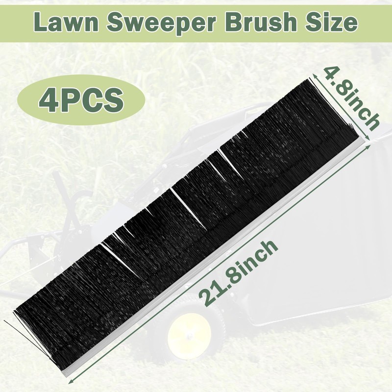 Luojiedejinbiao 46780 Lawn Sweeper Brush Replacement for 42" Craftsman Tow