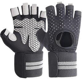 Workout Gloves for Men Workout Gloves Women, Weight Lifting Gloves Gym Gloves for Men, Exercise Gloves Work Out Gloves Weightlifting Gloves Gym Accessories for Men (Black, XL)