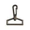 Wuuycoky 1.5" Inner Diameter D Ring Gun Color Lobster Clasps