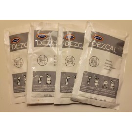 URNEX DEZCAL COFFEE & ESPRESSO MACHINE DESCALER - 4 SINGLE-USE 1-oz. PACKETS