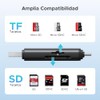 UGREEN Lector de Tarjetas SD 4.0 USB-A 3.0 y USB-C