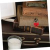 Angoily 3sets Heart Shaped Keyed Padlock Locks for Jewelry Boxes