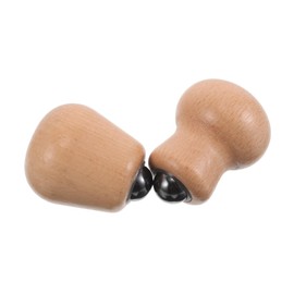 Ipetboom 2pcs Ergonomic Rolling Stick for Face and Neck Massage Portable Lightweight Sculpting Manual Massage Tool for and Shoulder Relief Compact Design for Home and Travel Use