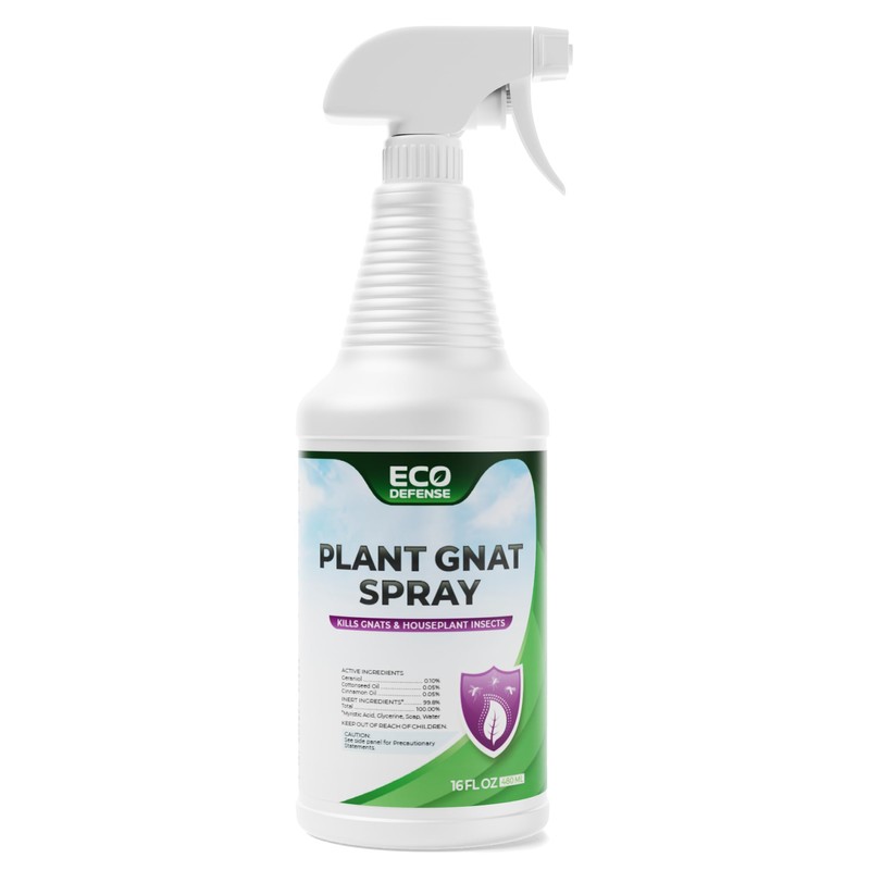 Eco Defense Gnat Spray for Indoor Plants – Fungus Gnat