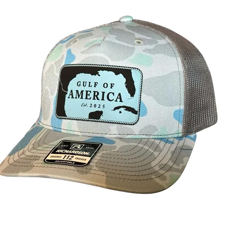 Gulf of America Patch on Richardson 112 SnapBack Cap -