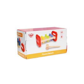 TOOKY TOY TOY Wooden Toy Pound Bench (TKB504)