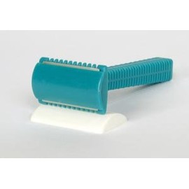 Medegen Unweighted Razor, Turquoise, 100/cs 4777-02