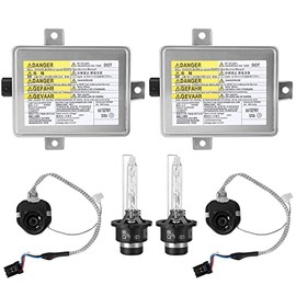 2 pcs Xenon Ballast & Igniter &,Aublinto W3T10471 W3T14371 HID Xenon Ballast Control Unit,Compatible with 2004-2005 3 2.0L 2.3L;Compatible with Models 2002-2005 TL 3.2L