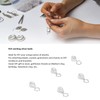 5pcs 925 Sterling Silver Bails DIY Exquisite Necklace Pendant Bails