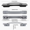 Mxfans Replacement Flexible Luggage Handle 21.5cm Length Grey Replacement