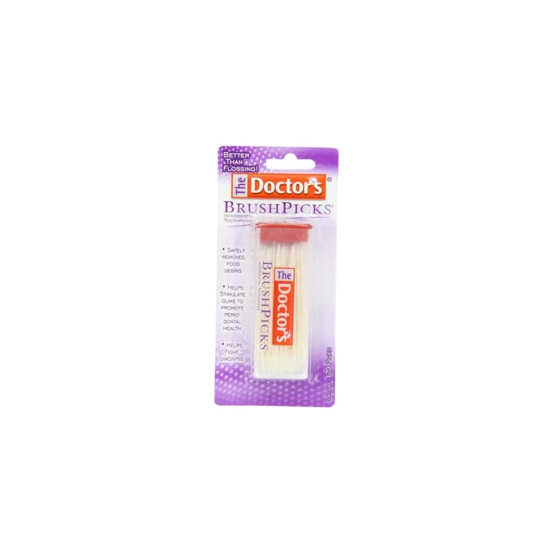 The Doctor's BrushPicks 120 cada uno (paquete de 10)
