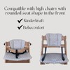 Lucca Kids, High Chair Seat Cushion, Easy Cleaning, Non-Slip, Compatible