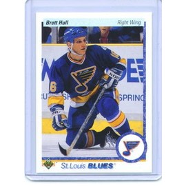 1990-91 Upper Deck #154 Brett Hull (Hockey Cards) [Misc.]