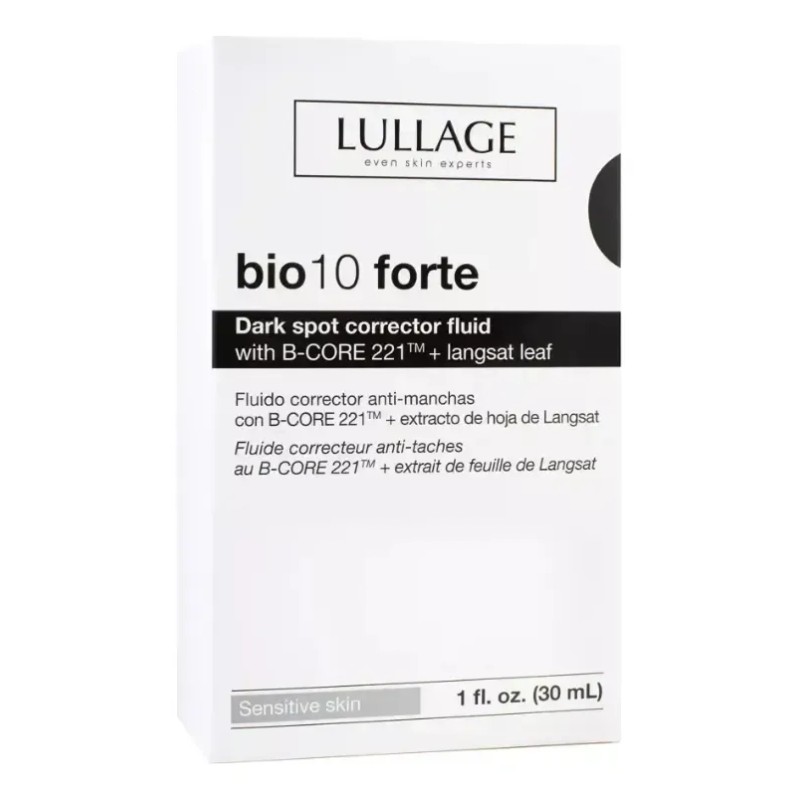 Gel Despigmentante Lullage Bio10 Forte Piel Sensible SPF 20 30mL