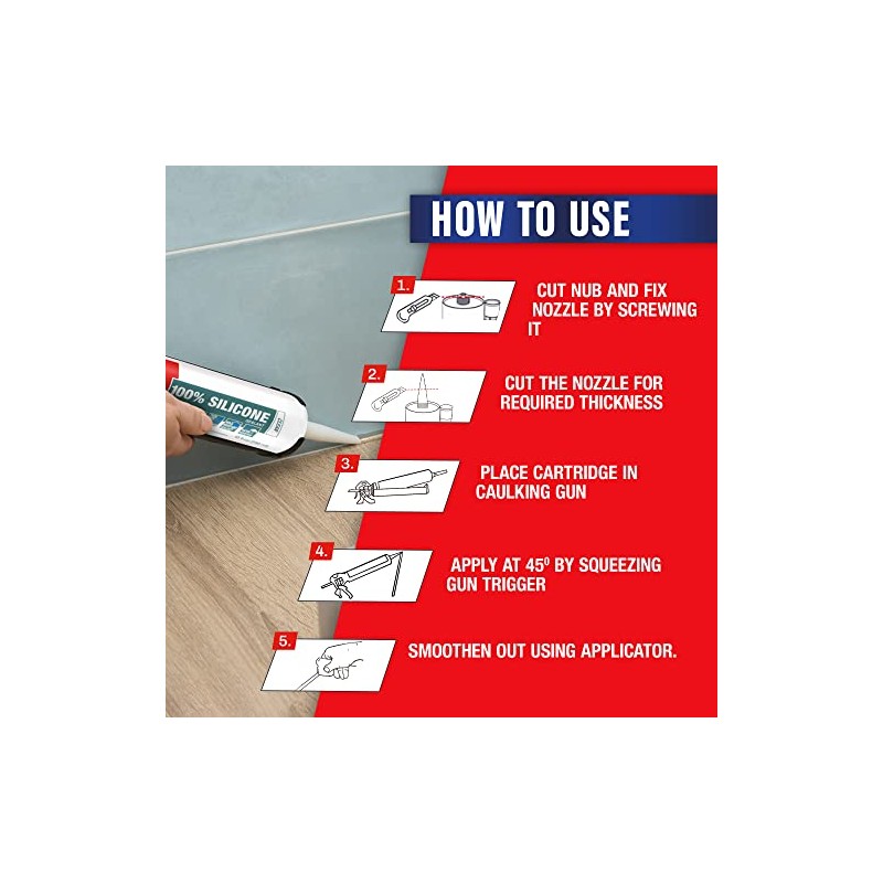 Loctite 1508974 Clear Polyseamseal 100% Silicone Sealant Tube, 10 oz
