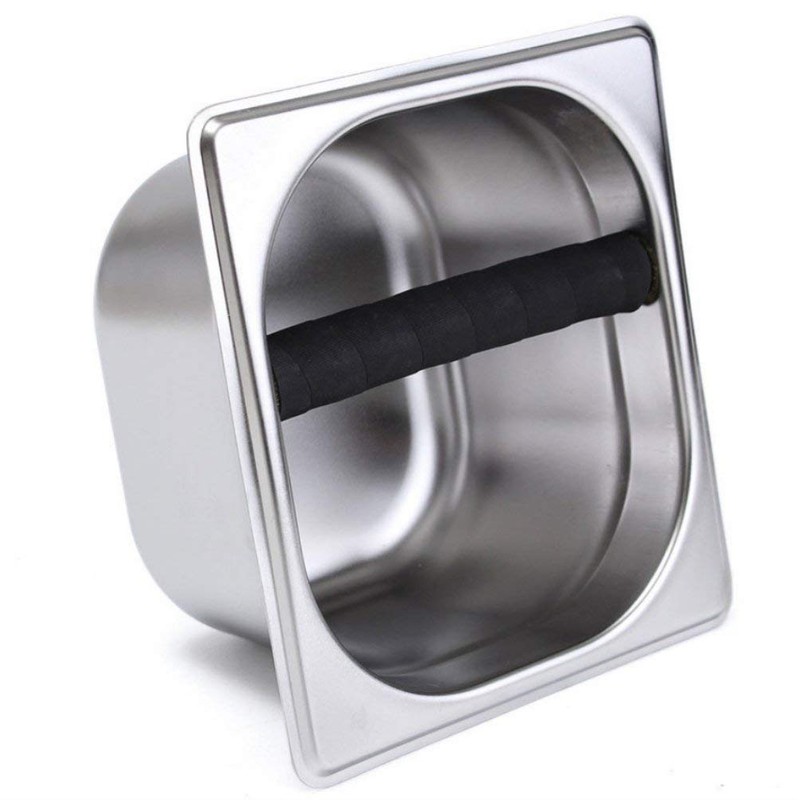 Jzhen Coffee grounds tee container, stainless steel knock box, coffee