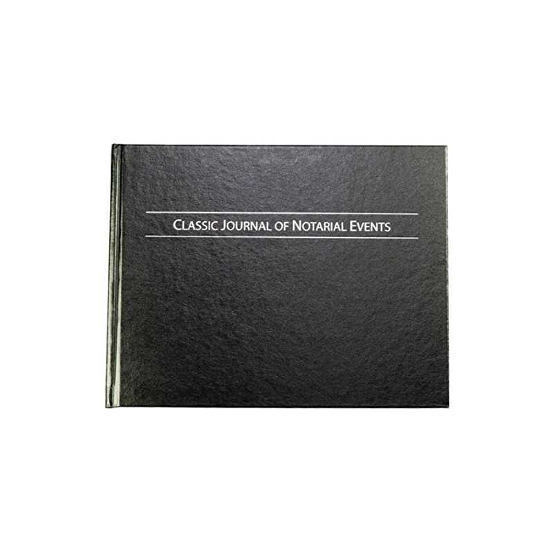 Hubco Classic Journal Of Notarial Events - Soft Cover