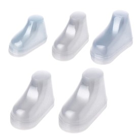 HYROOY 10 Clear Baby Feet Display Window Shoe Trees Baby Shoes Shoes Socks 8/9/10.5/11/12cm Plastic As Picture Shown A, as shown, A