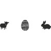Heyda Stamp Set Mini Easter Set of 3
