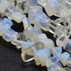 Moonstone Beads Opal Gemstone Strand 8 mm Chip Synthetic Gemstones