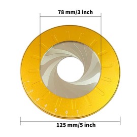 Adjustable Circle Template 25-78 mm, Circle Drawing Tool Stainless Steel Round Drawing Tool Compass Circle Drawing Tool Drawing Circle Drawing Ruler