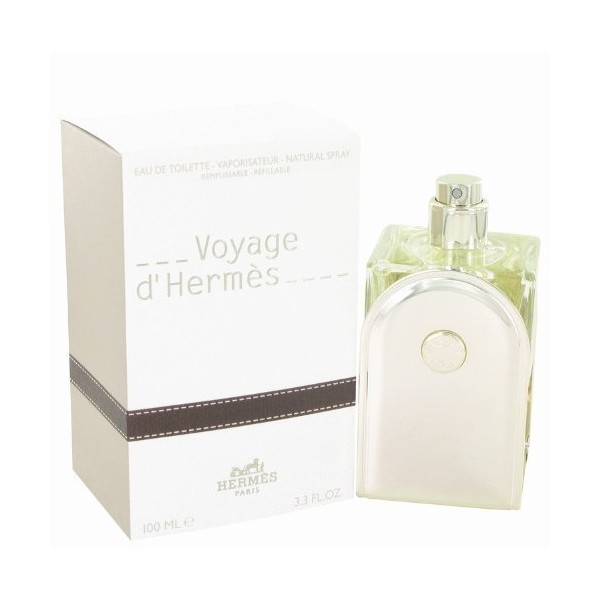 New - Voyage D'Hermes by Hermes - Eau De Toilette Spray Refillable 3.3 oz - 467288
