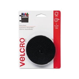 Sticky-Back Hook and Loop Fastener Tape with Dispenser VEK90086