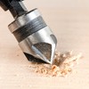 3pcs 1/4" Hex Shank 12mm/16mm/19mm Countersink Drill Bit For Wood
