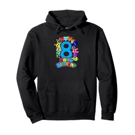 Happy 8th Birthday Sprunky! | Simon Funbot Oren Pinki Pullover Hoodie