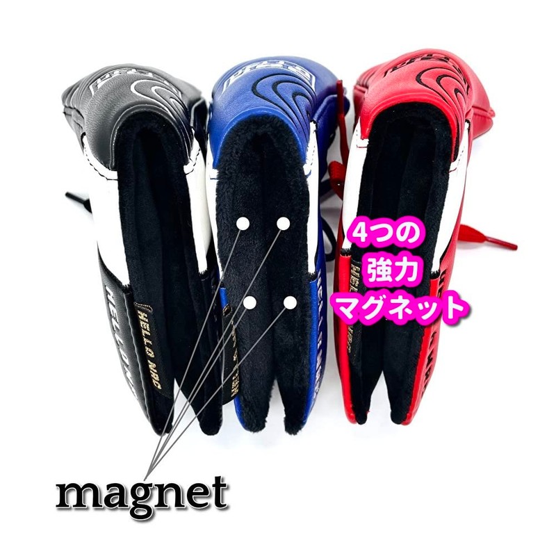 Golf Putter Cover Putter Case Head Cover Mallet Type Pin