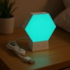 Smart Home Light Hexagon LED Desk Lamp USB Powered App