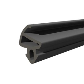 DQ-PP Window Seal, Black, 20 Metres, S-1150 Kommerling, PVC Window, Rubber Seal, Sealing Tape, Plastic Window Seals, Aluminium Profile Seal, Door Seal