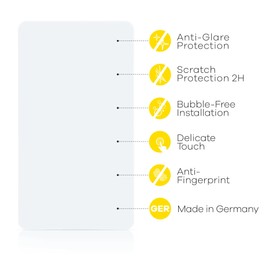 upscreen 25" Screen Protector Matte for All-In-One PCs with 25.0 Inch (63.5 cm) [554 mm x 312 mm, 16:9] – Anti-Glare, Anti-Fingerprint