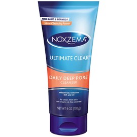 Noxzema Noxzema Ultimate Clear Daily Deep Pore Cleanser, 6 Ounce (Pack of 3)
