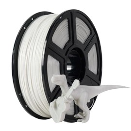 FLASHFORGE ASA Filament 1.75mm Sparkle White, 3D Printer Filament 1kg (2.2lbs) Spool-Dimensional Accuracy +/- 0.02mm, 3D Printing Filament Durable, High UV-Resistant, Ideal for Outdoor Applications