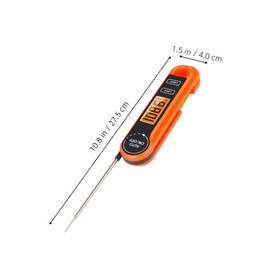 STOBAZA Probe Meat Thermometer for Instant Read Cooking BBQ and Grilling Screen Digital Display for Home Kitchen Use