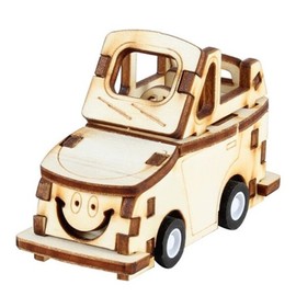 Yeonggongbang DIY Wooden Model Assembly Kit Open Car YM861-8 / DIY 나무 모형 조립 키트 달려라 오픈카 YM861-8
