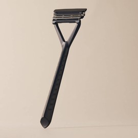 Leaf Razor + Blades - Black, 1 Razor + 10 Blades