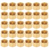 PATIKIL 5/16" Brass Compression Cap Stop Valve Cap, 30Pcs Hex