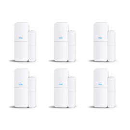 tolviviov Alpha Contact Sensor 6 Pack - Compatible with tolviviov Alpha Home Alarm System-HUB Needed