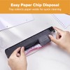 PaperPro 2188 Ribbon Compact 3-Hole Punch, pink