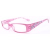 FUSHIDA JW1207 Fashion Reading Glasses for Women Baby Pink 3.50