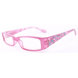 FUSHIDA JW1207 Fashion Reading Glasses for Women Baby Pink 3.50