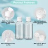 flintronic 80 ml Empty Travel Bottles Set, Travel Bottles for