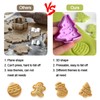 Sinwind Linzer Cookie Cutter Set, Linzer Cookie Cutter, Children's Cookie