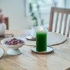 2"x3" Green Pillar Candles, Hand-Poured Candles Set of 12, Emergency