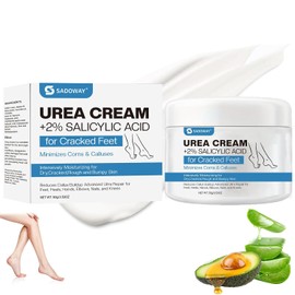 Crema Hidratante para Pies: 50g Crema para Pies Resecos y Agrietados - Urea 40 con ácido SalicíLico, para Mano Resecos y Agrietados