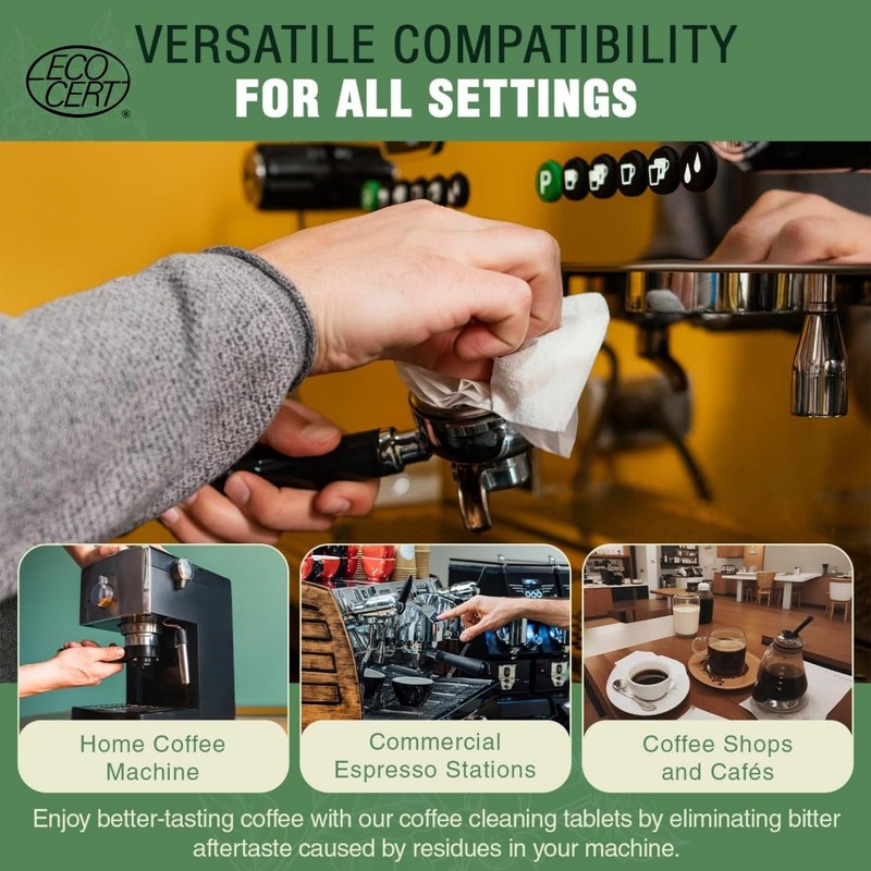 EVERLYGREEN Coffee Machine Cleaning Tablets – Universal Descaler for Keurig,